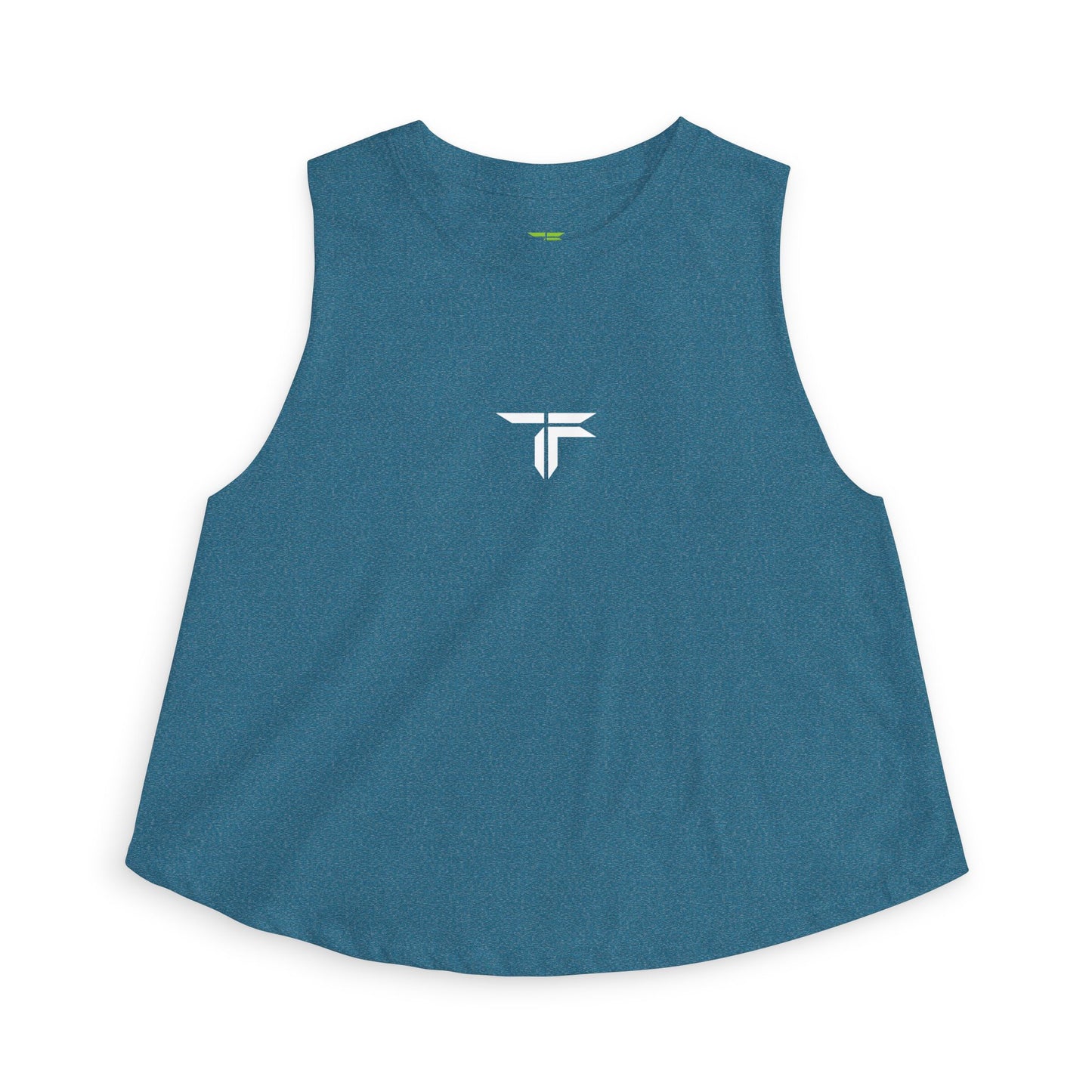 Minimal White Logo Women's Muscle Tank