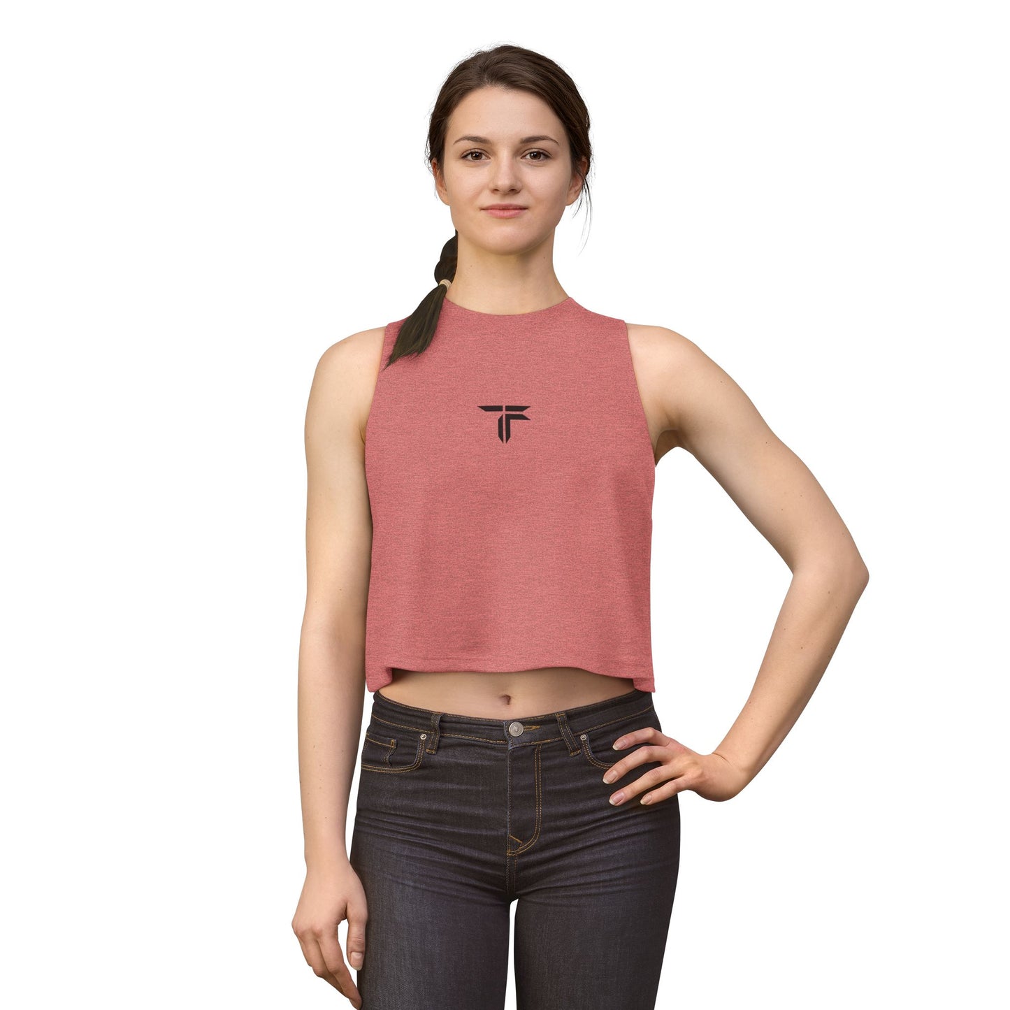 Minimal Back Logo Women's Muscle Tank