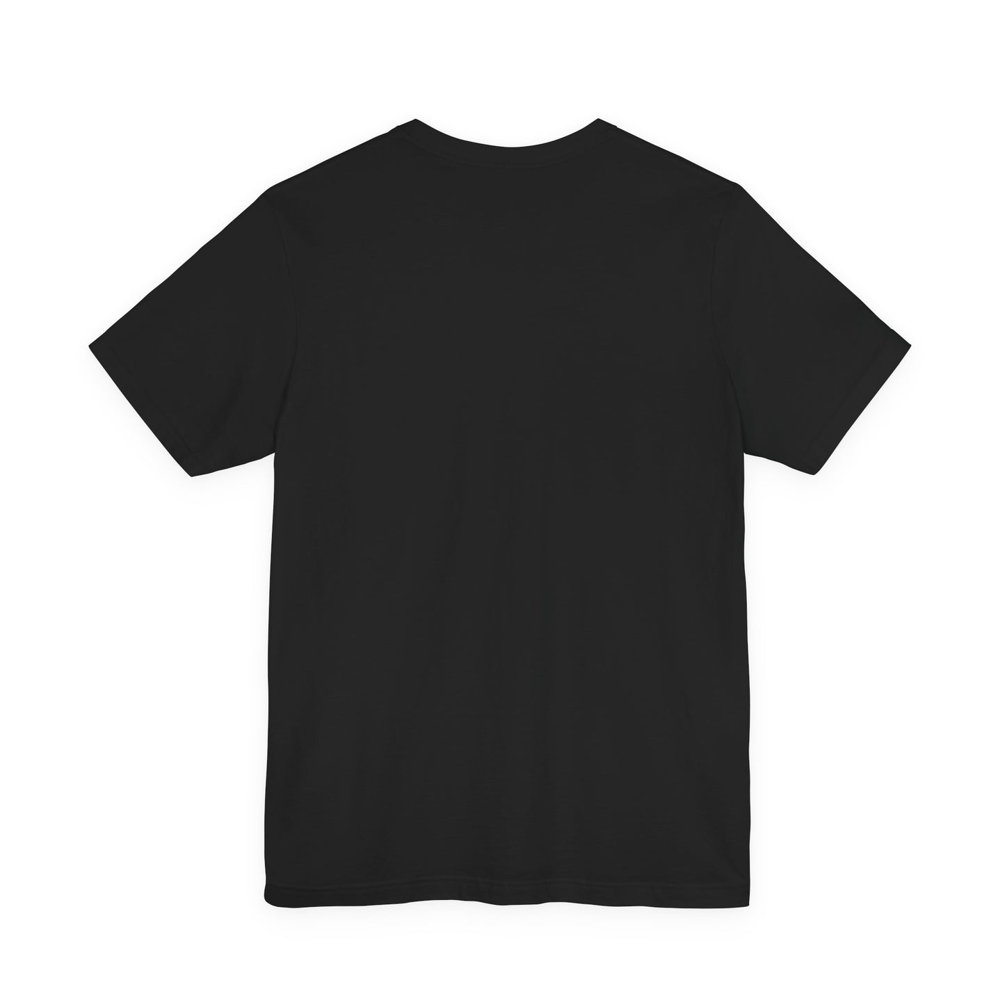 Minimal Trooper White Logo T‑Shirt — Small Chest Emblem Tee